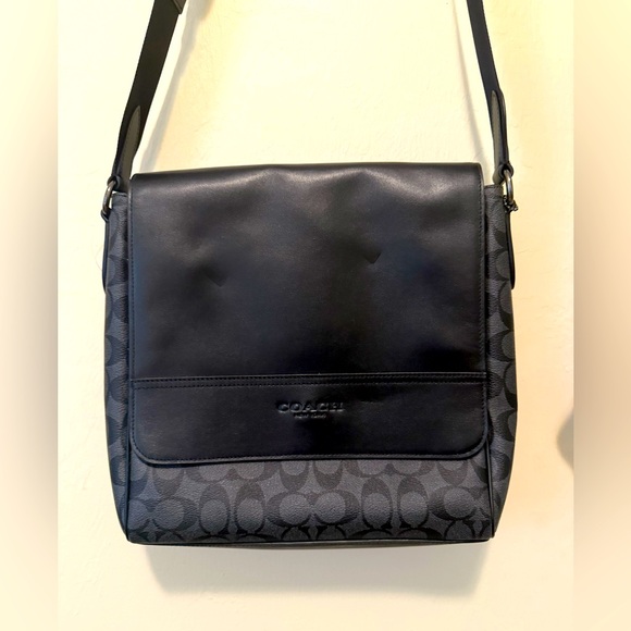 Coach Handbags - Coach Black and Gray Bag